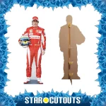 CS449 Fernando Alonso Spanish Racing Driver Lifesize Cardboard Cutout Standee 2