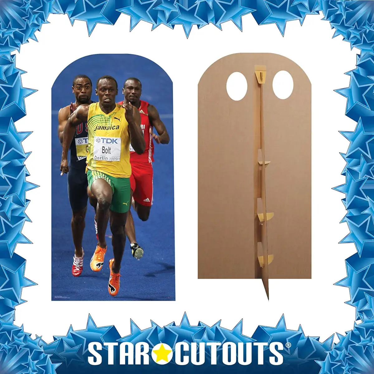 *OLYMPIC PACK* Olympics Podium Stand-in Lifesize Cardboard Cutout / Standee  (Olympic Games) - INCLUDES 8X10 (25X20CM) STAR PHOTO - FAN PACK