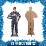 CS464 Sebastian Vettel (German Racing Driver) Lifesize Cardboard Cutout Standee Frame