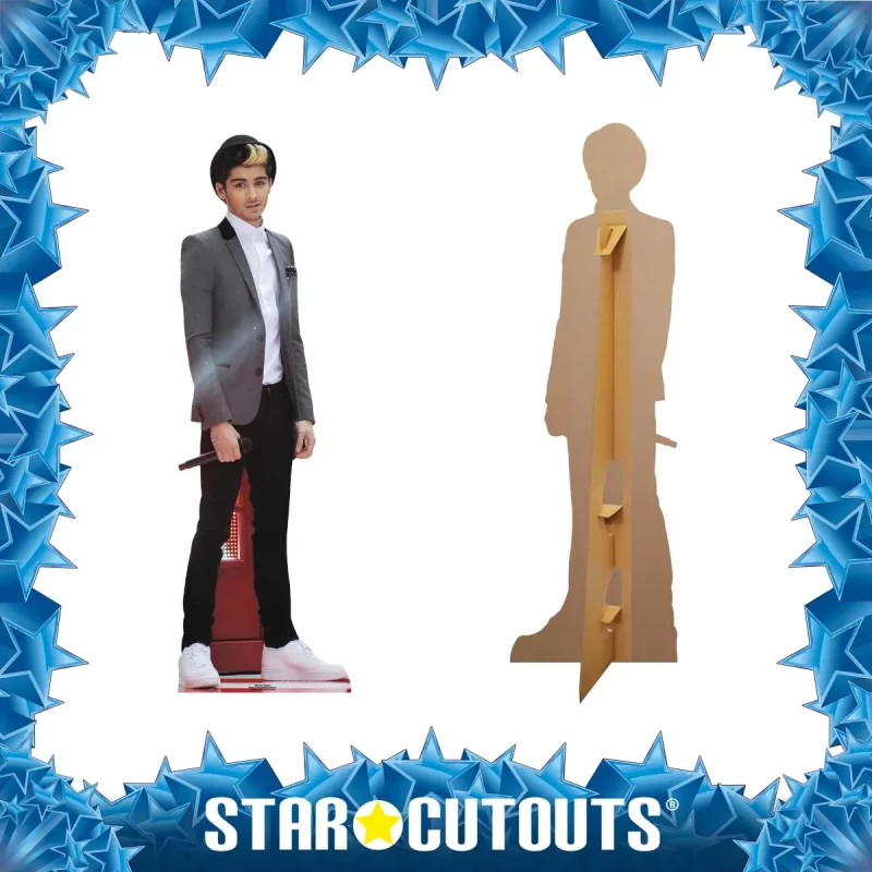 CS575 Zayn Malik 'One Direction' (British Singer) Lifesize Cardboard Cutout Standee Frame