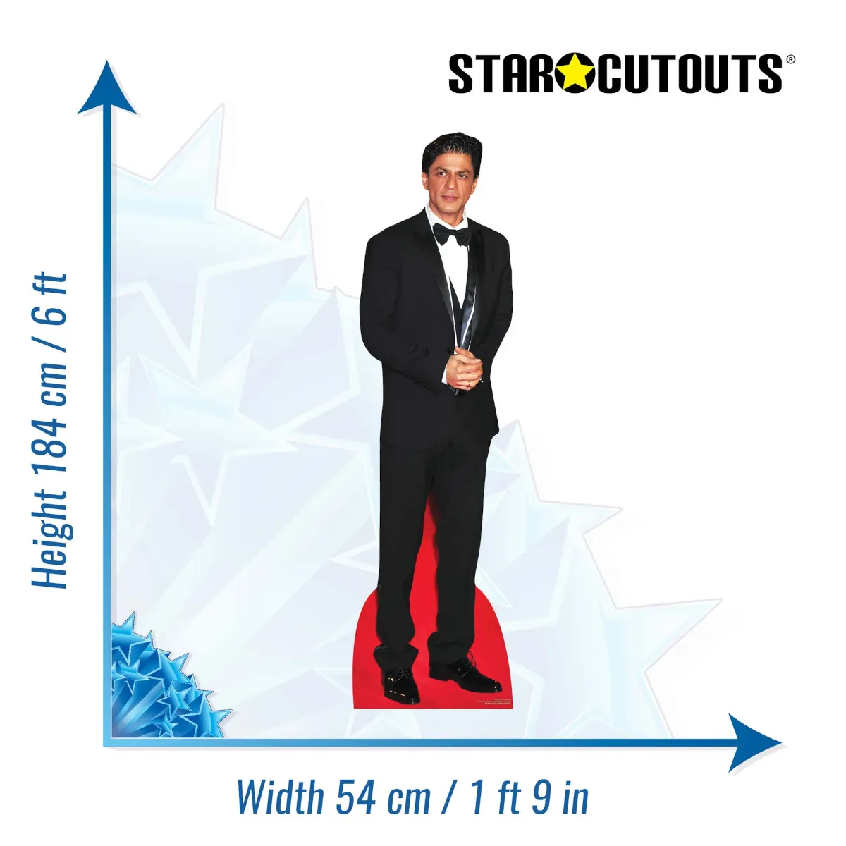 CS613 Vin Diesel Height 182cm Lifesize Cardboard Cutout – Star Cutouts