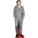 CS611 Nikolaj Coster-Waldau Grey Suit Danish Actor Lifesize Cardboard Cutout