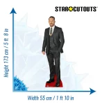 CS632 Tom Hardy '2016 Waistcoat' (English Actor) Lifesize Cardboard Cutout Standee Size