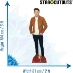 CS718 Niall Horan Suede Jacket Irish Singer Lifesize Mini Cardboard Cutout Standee 3