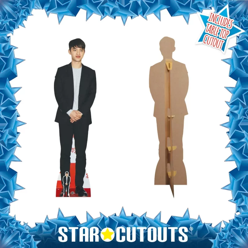 CS776 D.O. 'Exo' (South Korean Singer) Lifesize + Mini Cardboard Cutout Standee Frame