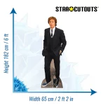 CS802 Sir Paul McCartney (English SingerSongwriter) Lifesize + Mini Cardboard Cutout Standee Size