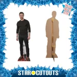 CS805 James McAvoy 'Casual' (Scottish Actor) Lifesize + Mini Cardboard Cutout Standee Frame