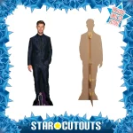 CS845 Chris Hemsworth 'Blue Suit' (Australian Actor) Lifesize + Mini Cardboard Cutout Standee Frame