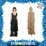 CS865 Maisie Williams 'Black Dress' (English Actress) Lifesize + Mini Cardboard Cutout Standee Frame