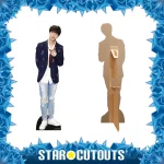 CS900 Jin 'Blue Blazer' (BTS Bangtan Boys) Mini Cardboard Cutout Standee Frame