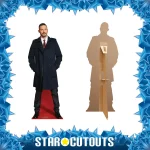 CS918 Tom Hardy 'Long Coat' (English Actor) Mini Cardboard Cutout Standee Frame