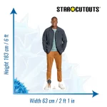 SC1199 Ryan Sinclair 'Tosin Cole' (Doctor Who) Official Lifesize + Mini Cardboard Cutout Standee Size