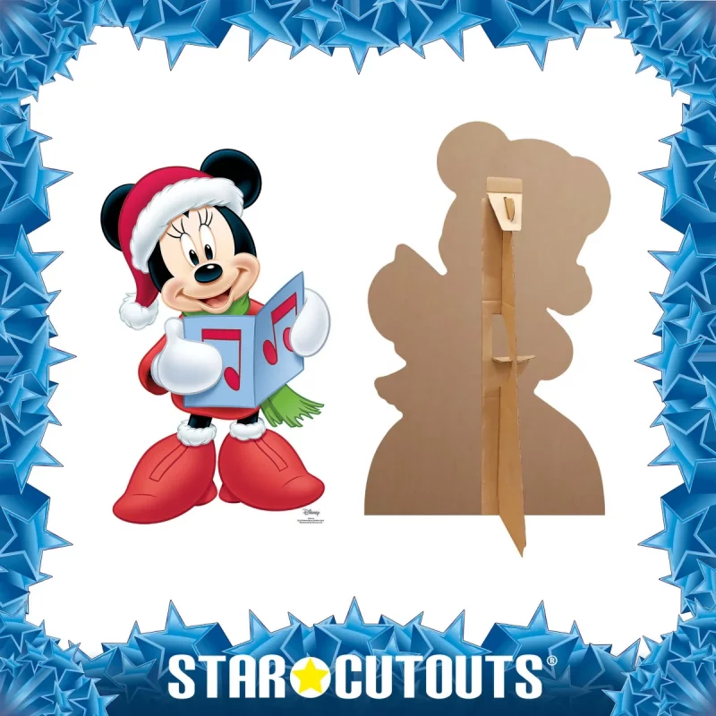 SC1273 Minnie Mouse ‘Christmas Carol’ (Disney) Official Mini Cardboard Cutout Standee Frame