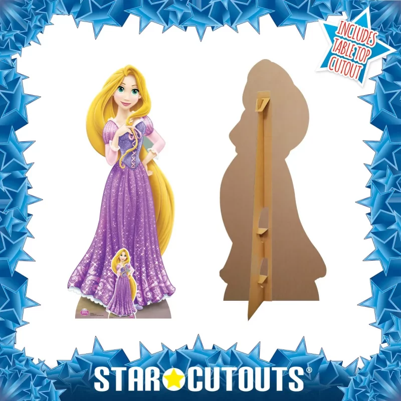 SC559 Rapunzel (Disney Princess) Official Lifesize + Mini Cardboard Cutout Standee Frame