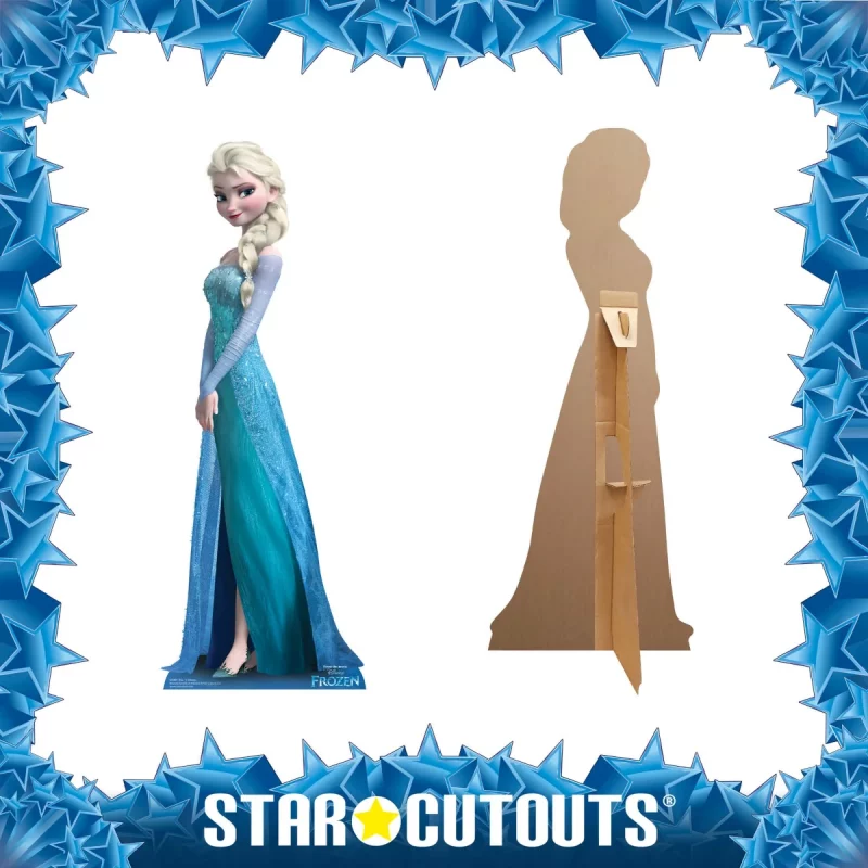 SC901 Elsa (Disney Frozen) Official Mini Cardboard Cutout Standee Frame