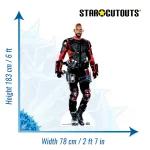 SC1215 Deadshot 'Will Smith' (Suicide Squad) Official Lifesize Cardboard Cutout Standee Size