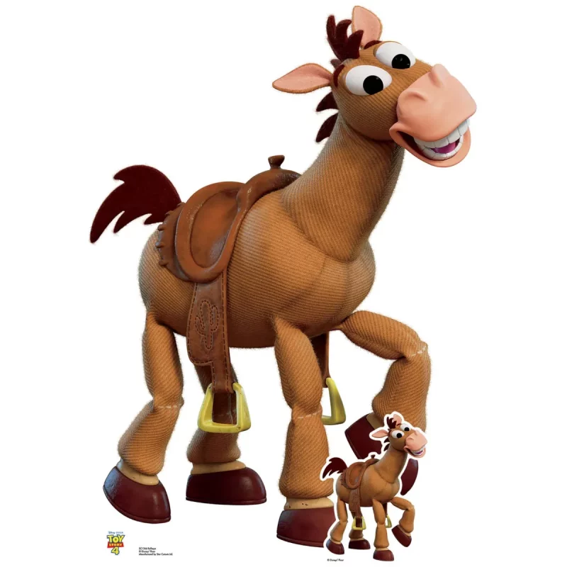 SC1366 Bullseye ‘Toy Horse’ (Disney Toy Story 4) Large + Mini Cardboard Cutout Standee Front