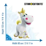 SC1367 Buttercup ‘Unicorn’ (Disney Toy Story 4) Official Large + Mini Cardboard Cutout Standee Size