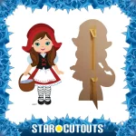SC1579 Little Red Riding Hood Fairy Tales Large Cardboard Cutout Standee Frame