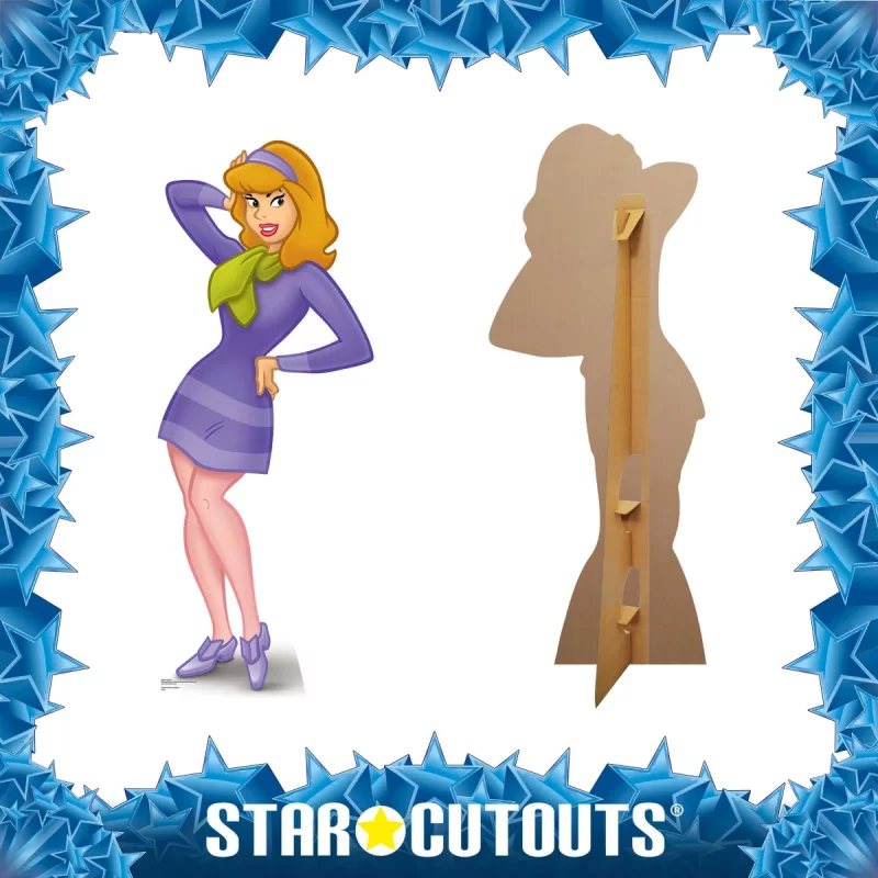SC687 Daphne (Scooby-Doo) Official Lifesize Cardboard Cutout Standee Frame