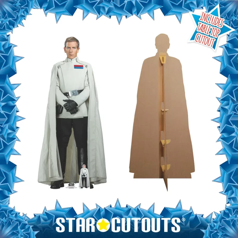 SC999 Director Orson Krennic (Rogue One A Star Wars Story) Official Lifesize + Mini Cardboard Cutout Standee Frame