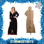 CS971 Adele 'Black Dress' (British SingerSongwriter) Lifesize + Mini Cardboard Cutout Standee Frame
