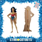 SC4072 Wonder Woman (DC League of Super Pets) Official Lifesize + Mini Cardboard Cutout Standee Frame