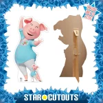 SC4082 Rosita Pig (Sing 2) Official Lifesize + Mini Cardboard Cutout Standee Frame