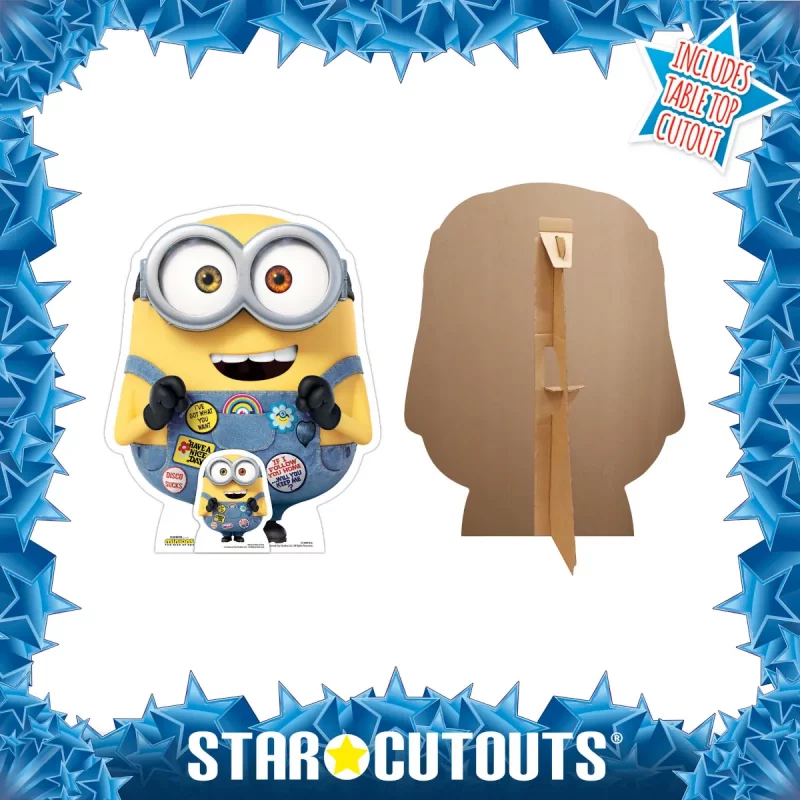 SC4089 Little Brother Bob (Minions The Rise of Gru) Official Large + Mini Cardboard Cutout Standee Frame