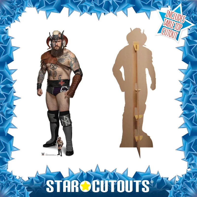 SC4099 Erik (WWE) Official Lifesize + Mini Cardboard Cutout Standee Frame