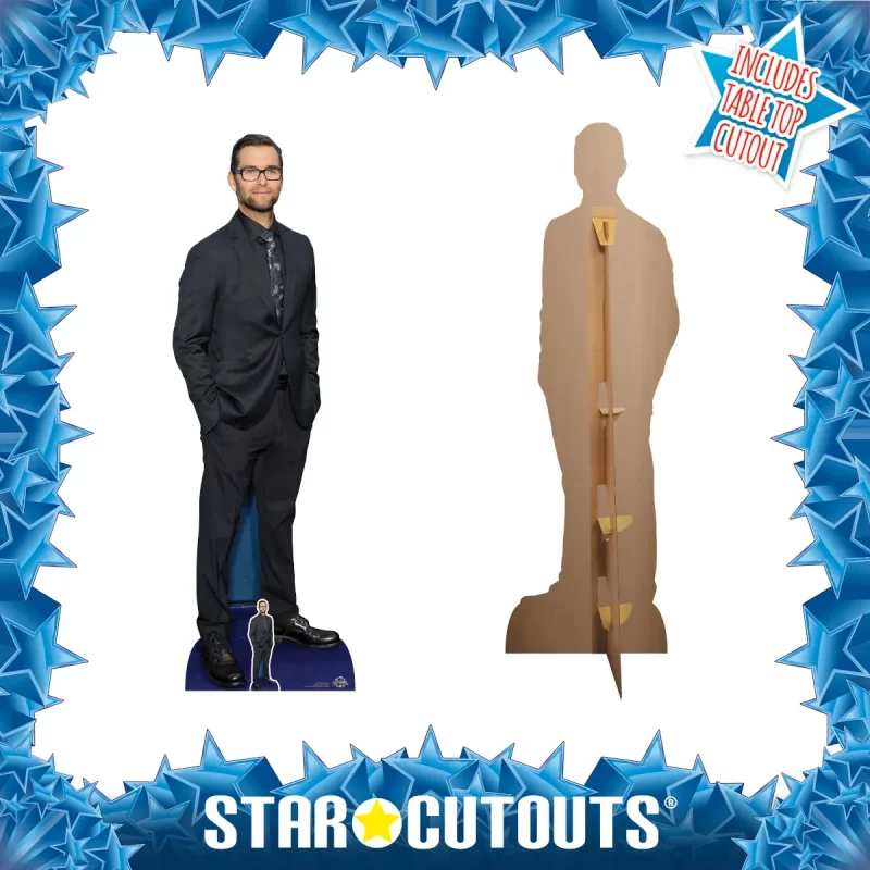 CS998 Antony Starr (New Zealand Actor) Lifesize + Mini Cardboard Cutout Standee Frame