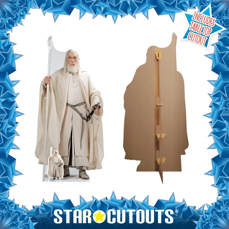 SC4132 Gandalf (The Lord of the Rings) Official Lifesize + Mini Cardboard Cutout Standee Frame