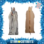 SC4135 Saruman (The Lord of the Rings) Official Lifesize + Mini Cardboard Cutout Standee Frame