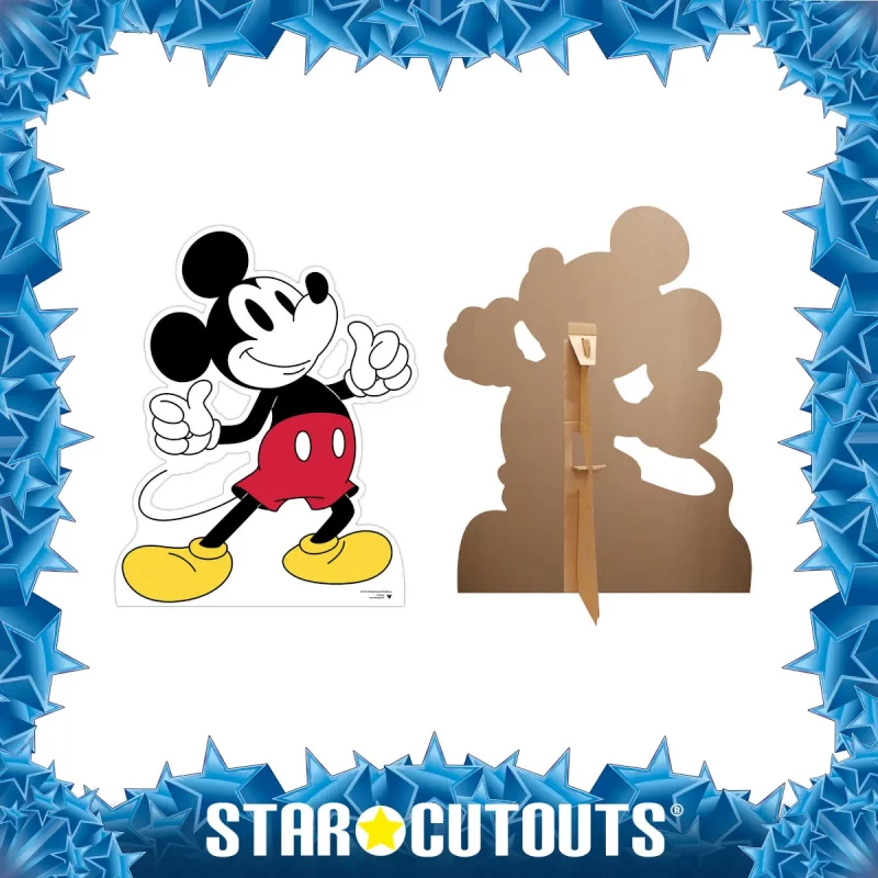 SC4222 Mickey Mouse 'Thumbs Up' (Disney) Lifesize Cardboard Cutout Standee Frame