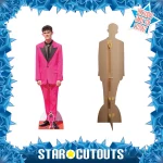 CS1040 Joe Locke 'Pink Suit' (English Actor) Lifesize + Mini Cardboard Cutout Standee Frame