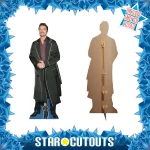 CS1077 Pedro Pascal 'Long Coat' (American Actor) Lifesize + Mini Cardboard Cutout Standee Frame