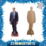 CS1078 Stanley Tucci 'Blue Suit' (American Actor) Lifesize + Mini Cardboard Cutout Standee Frame