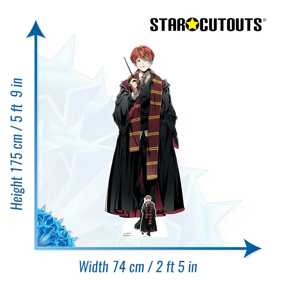Harry Potter Anime Style Cardboard Cutout – mycardboardcutout