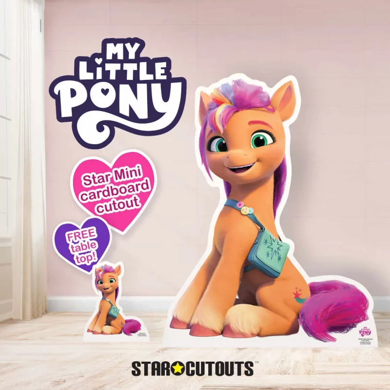 Sunny Starscout My Little Pony Official Large + Mini Cardboard Cutout Room