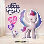Zipp Storm My Little Pony Official Large + Mini Cardboard Cutout Room