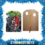 Avengers Assemble (Marvel Avengers) Child Size Stand-In Cardboard Cutout Frame