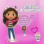 SC4274 Gabby Waving Gabbys Dollhouse Official Small Mini Cardboard Cutout Standee 4