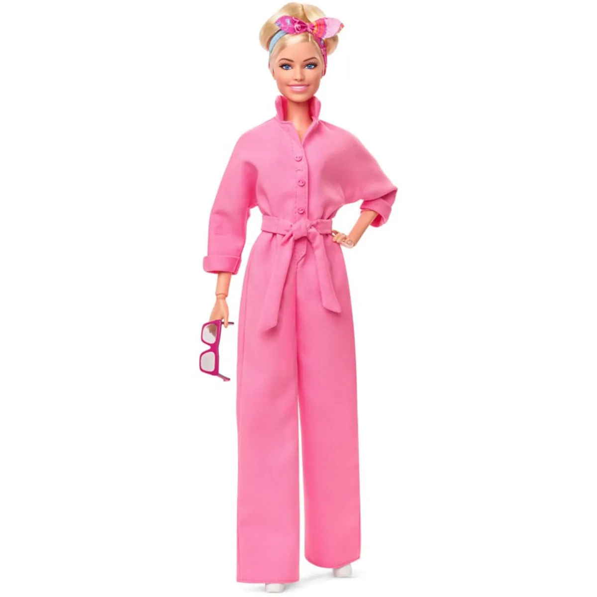 Barbie Margot Robbie As Movie Collectible Signature Doll Golden Look Pink