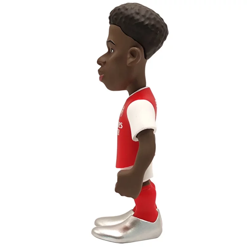 Bukayo Saka Arsenal FC 12cm MINIX Collectable Figure Facing Left