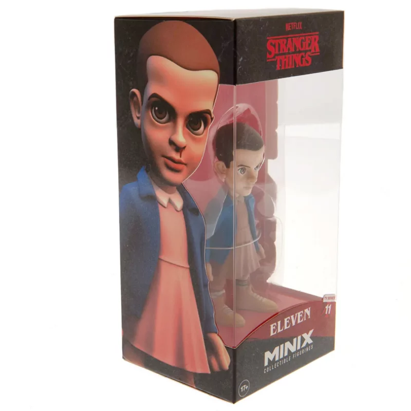 MN13869 Eleven Stranger Things 12cm MINIX Collectable Figure Box Left