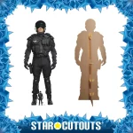 SC4356 UNIT Soldier (Doctor Who) Official Lifesize + Mini Cardboard Cutout Standee Frame