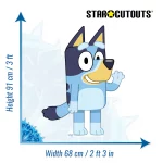 SC4463 Bluey (Television Series) Official Mini Cardboard Cutout Standee Size
