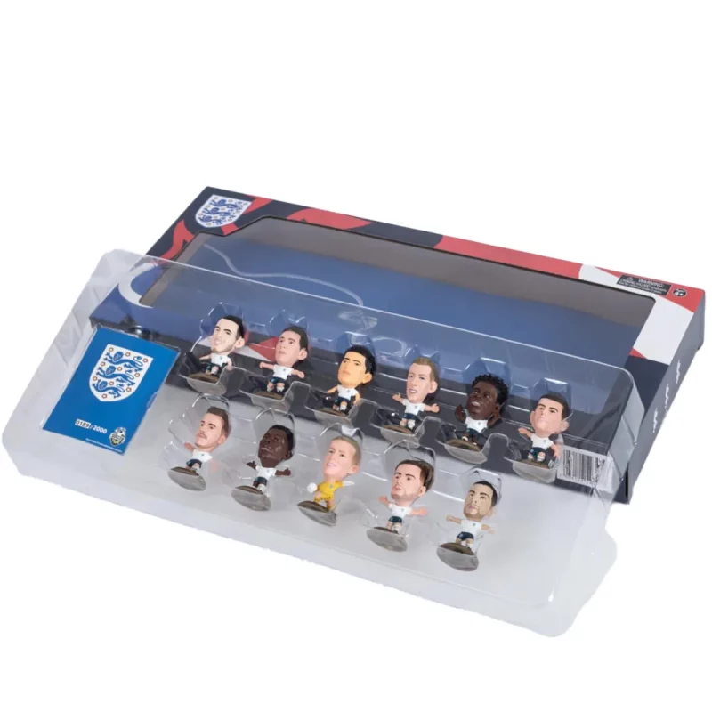 TM-05232 England F.A. SoccerStarz 11 Player Team Pack 2024 Season Collectable Figures 3