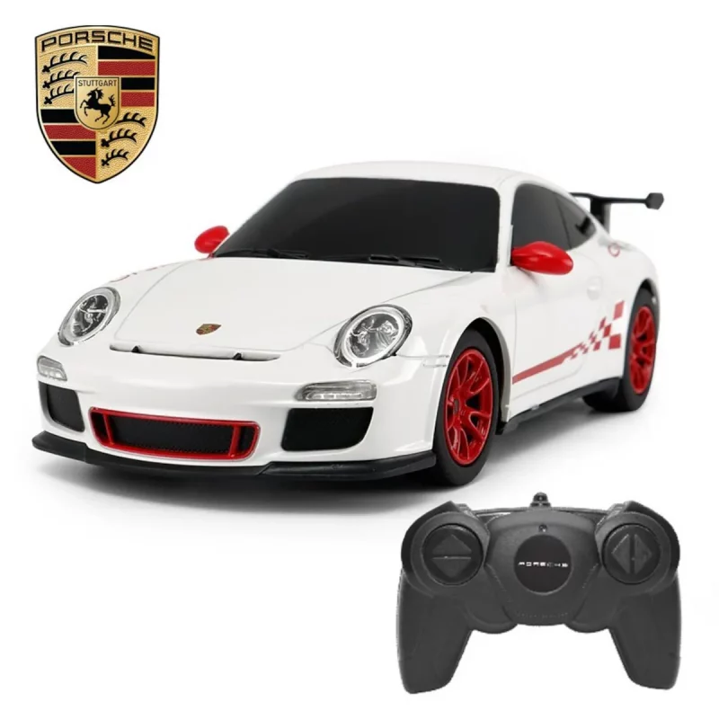 188387 Porsche GT3 RS White 1-24 Scale Radio Controlled Car