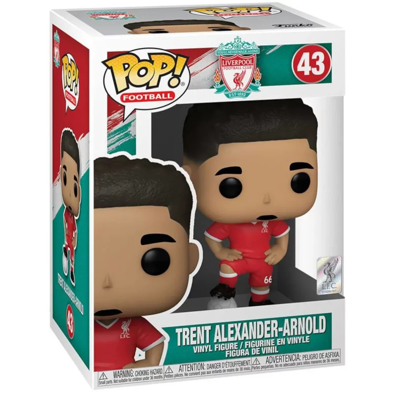 52175 Funko Pop! Football - Liverpool F.C. - Trent Alexander-Arnold Collectable Vinyl Figure Box Front